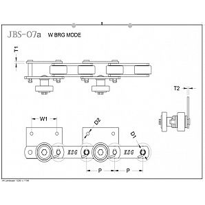 脱模机输送链 Auto Stripping Machine Conveyer Chain